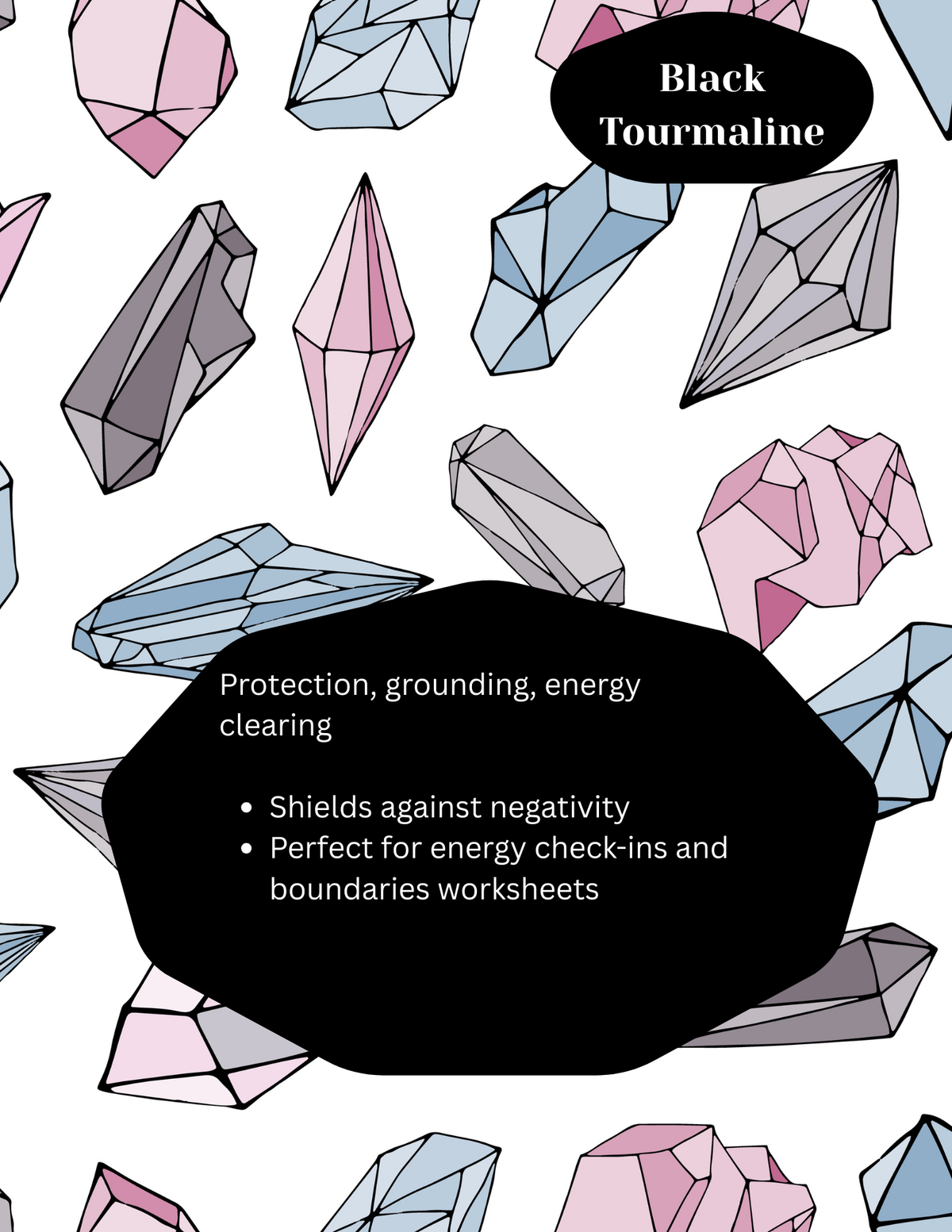 The Crystal Connection: A Journey of Intent & Healing Journal
