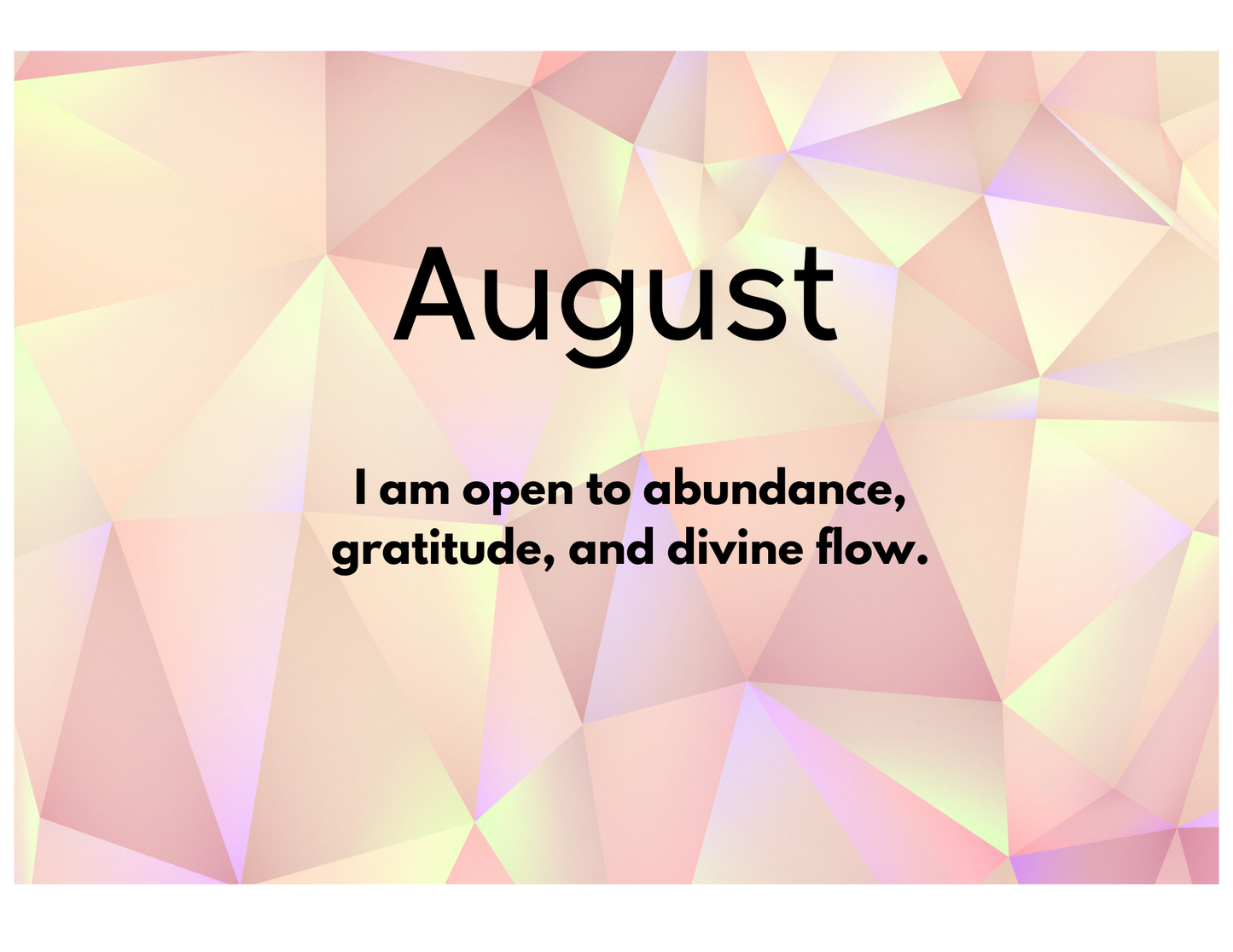 2026 Positive Spiritual Aspirations