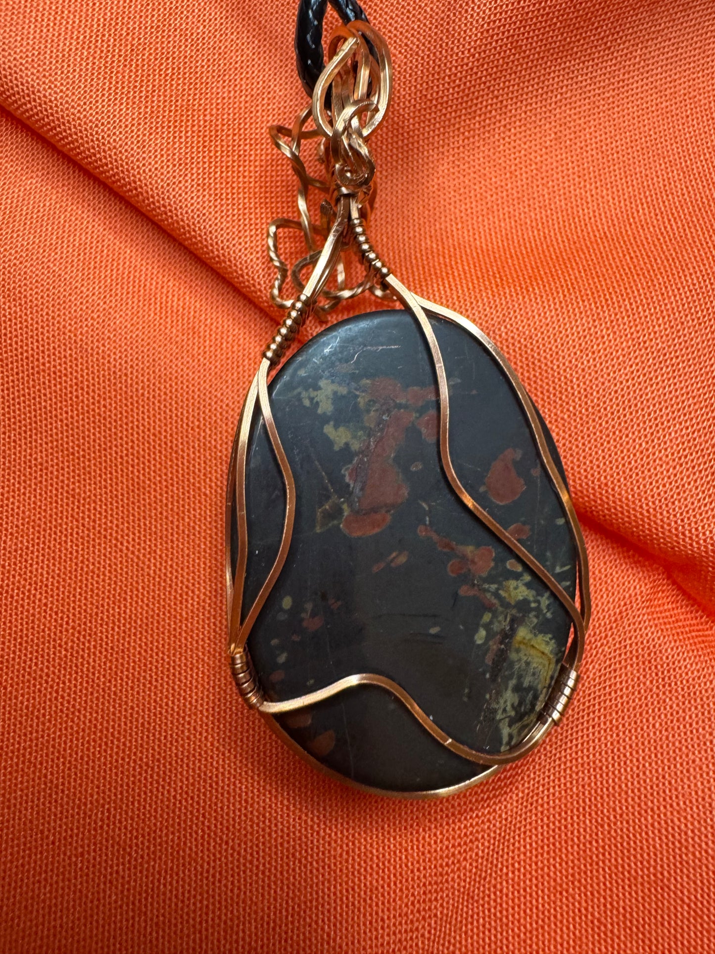 The Picasso Jasper Pendant