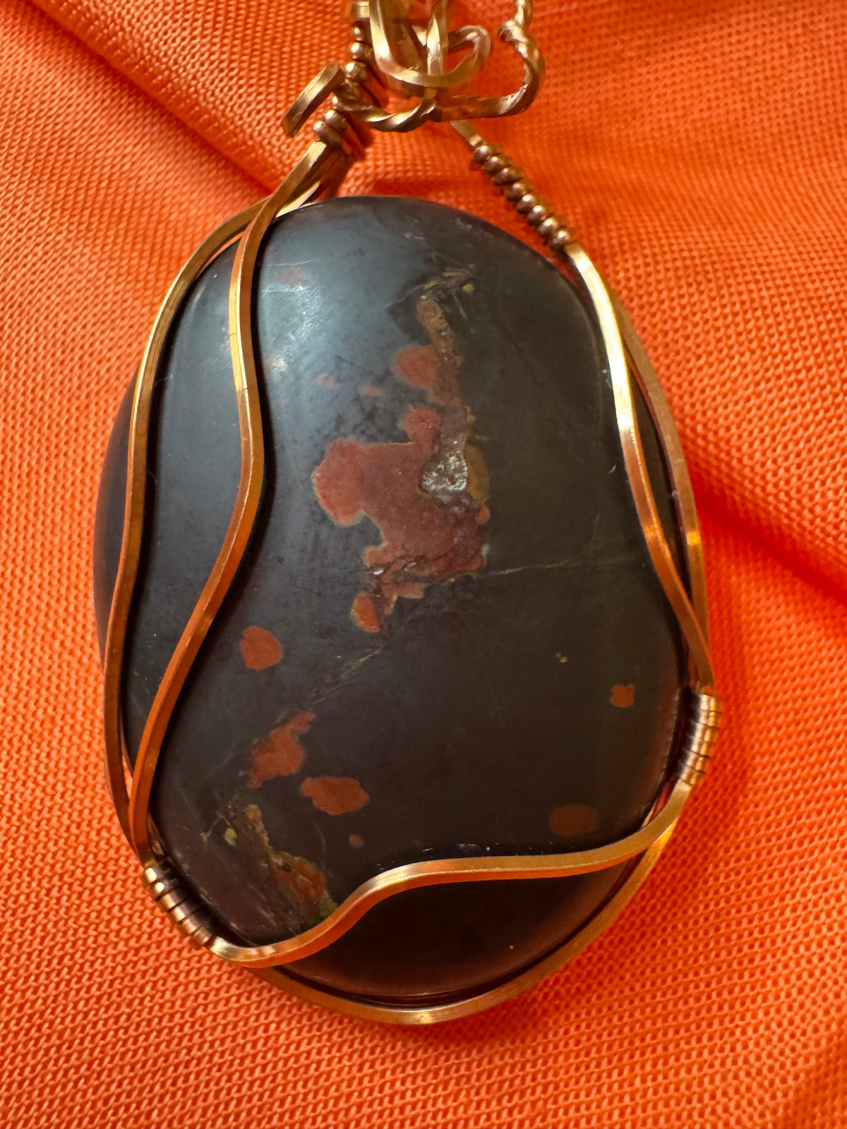 The Picasso Jasper Pendant