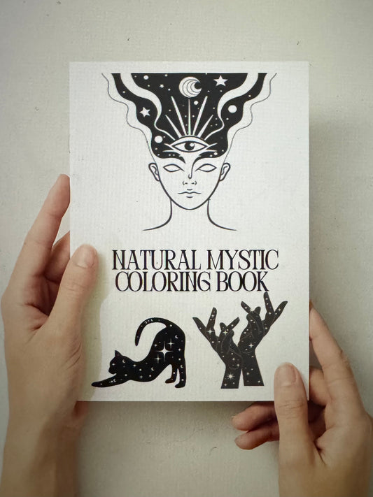 Natural Mystic Adult Coloring Book