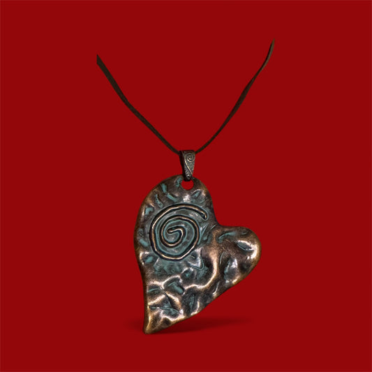 "Crazy in Love" Heart Pendant