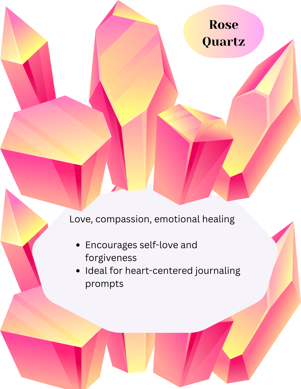 The Crystal Connection: A Journey of Intent & Healing Journal
